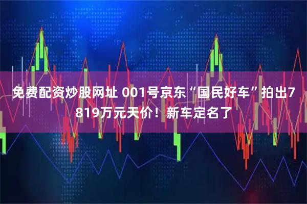 免费配资炒股网址 001号京东“国民好车”拍出7819万元天价！新车定名了